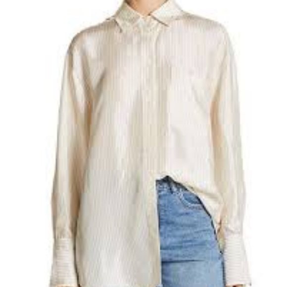 Elizabeth and James Tops - Elizabeth and James Turner Striped Shirt